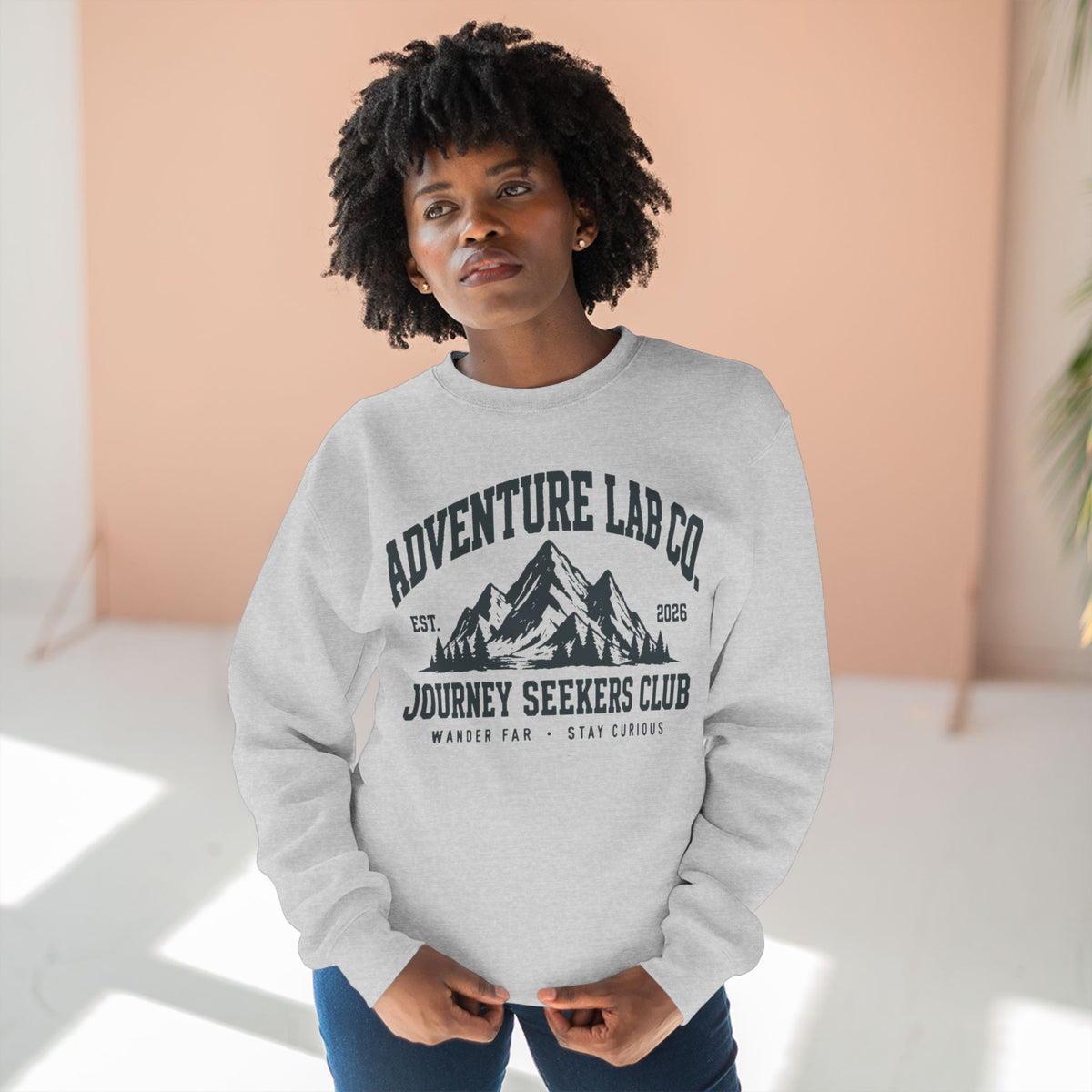 Adventure Lab Co. Journey Seekers Club Crewneck Sweatshirt
