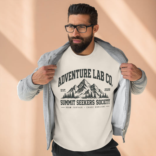 Adventure Lab Co. Summit Seekers Society Crewneck Sweatshirt