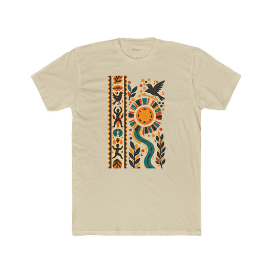 Under the African Sun – Folk Art T-Shirt
