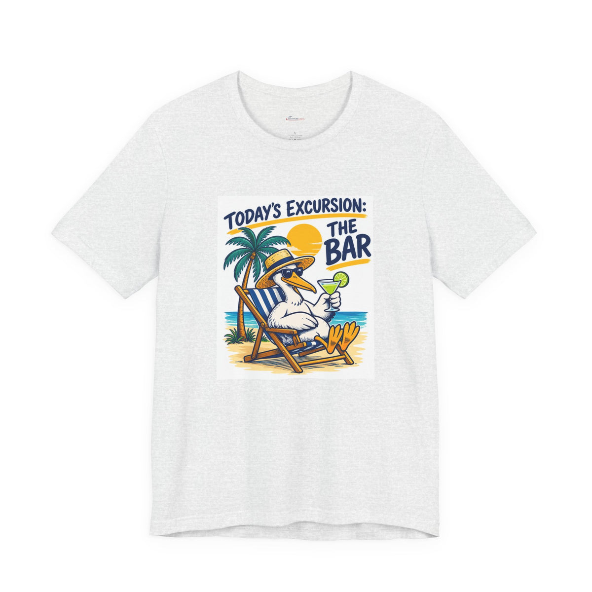 Today’s Excursion: The Bar - Lazy Traveller T-Shirt
