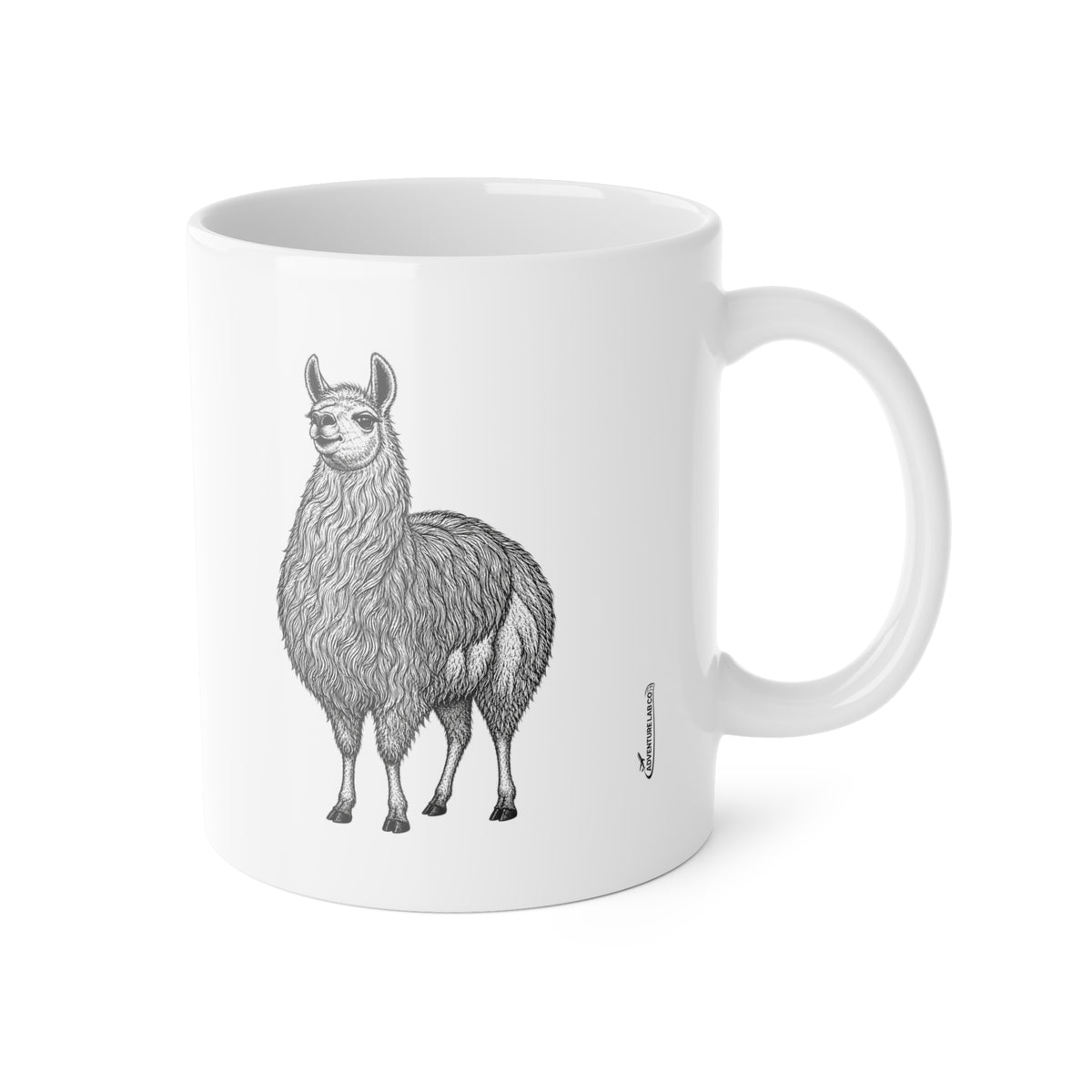 The Llama | Wildlife Illustration Mug