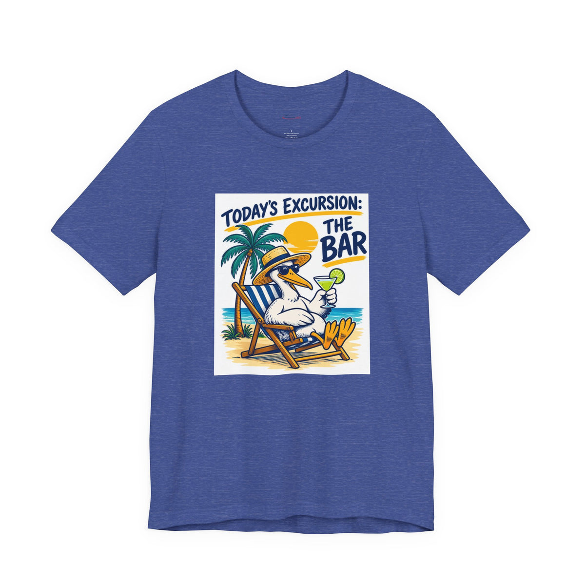 Today’s Excursion: The Bar - Lazy Traveller T-Shirt