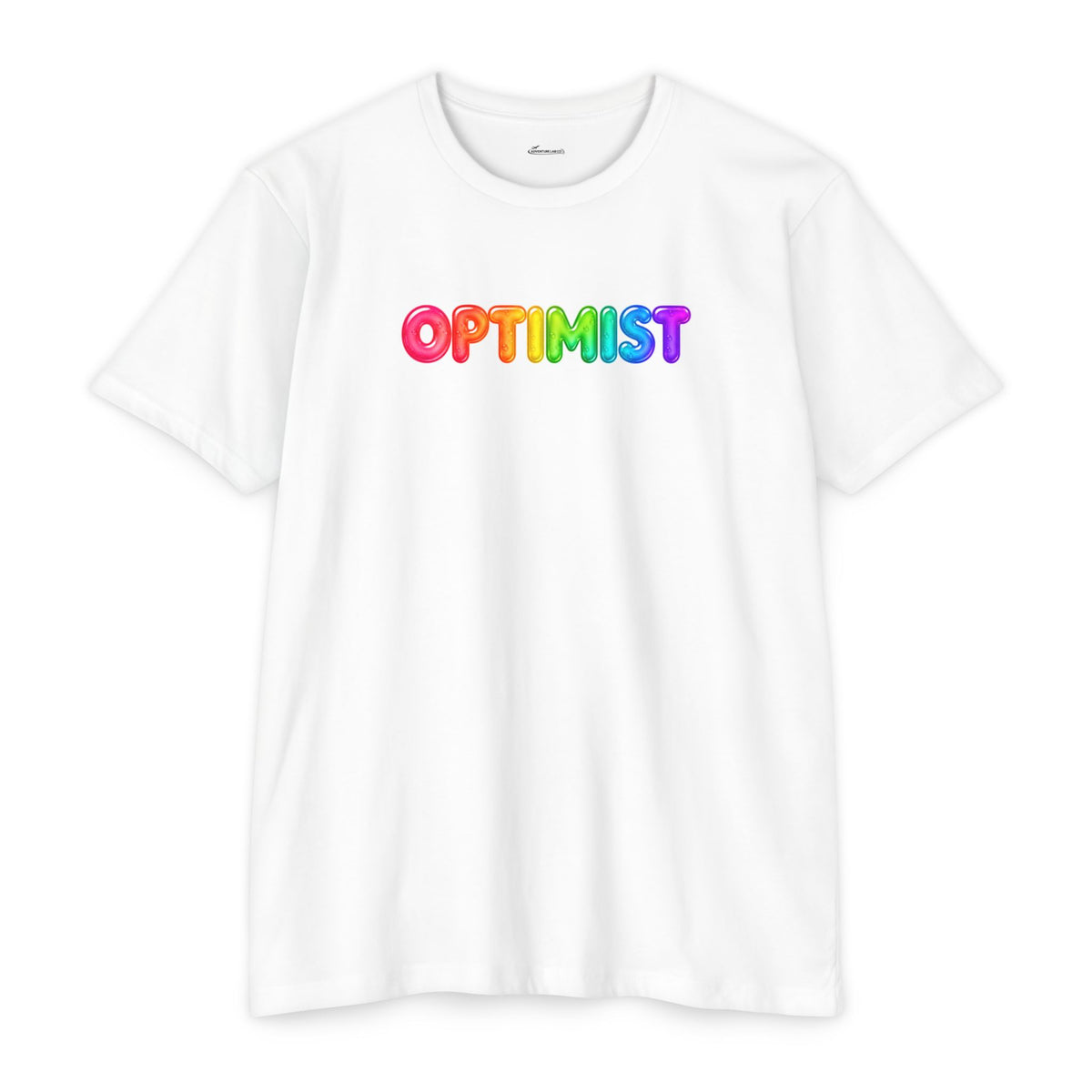 Optimist - Rainbow Jelly Lettering T-shirt