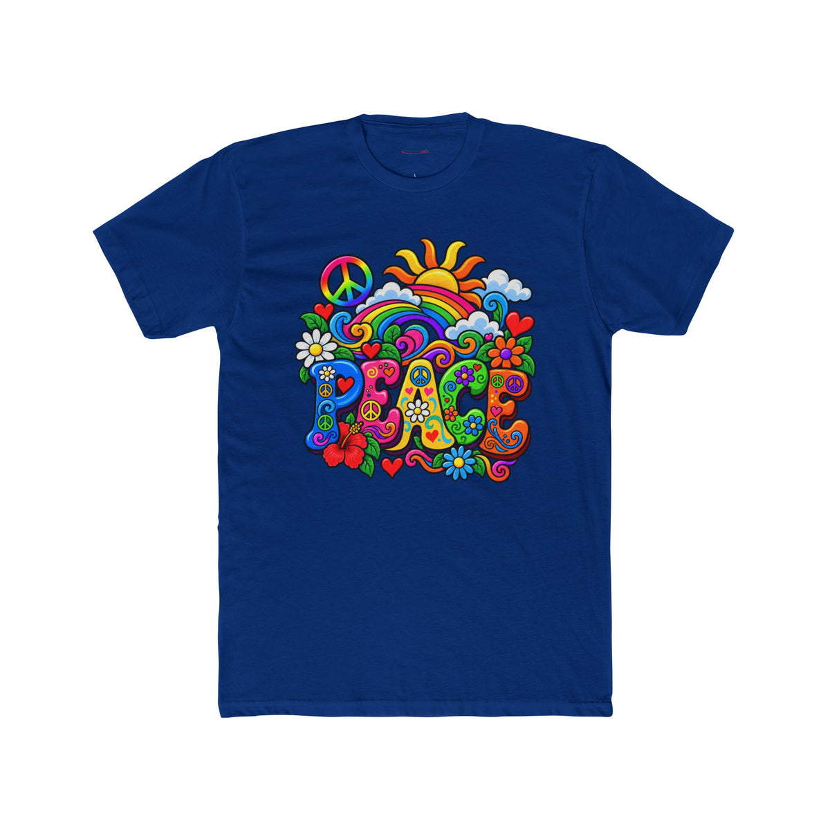 Retro Peace & Sunshine Graphic T-Shirt