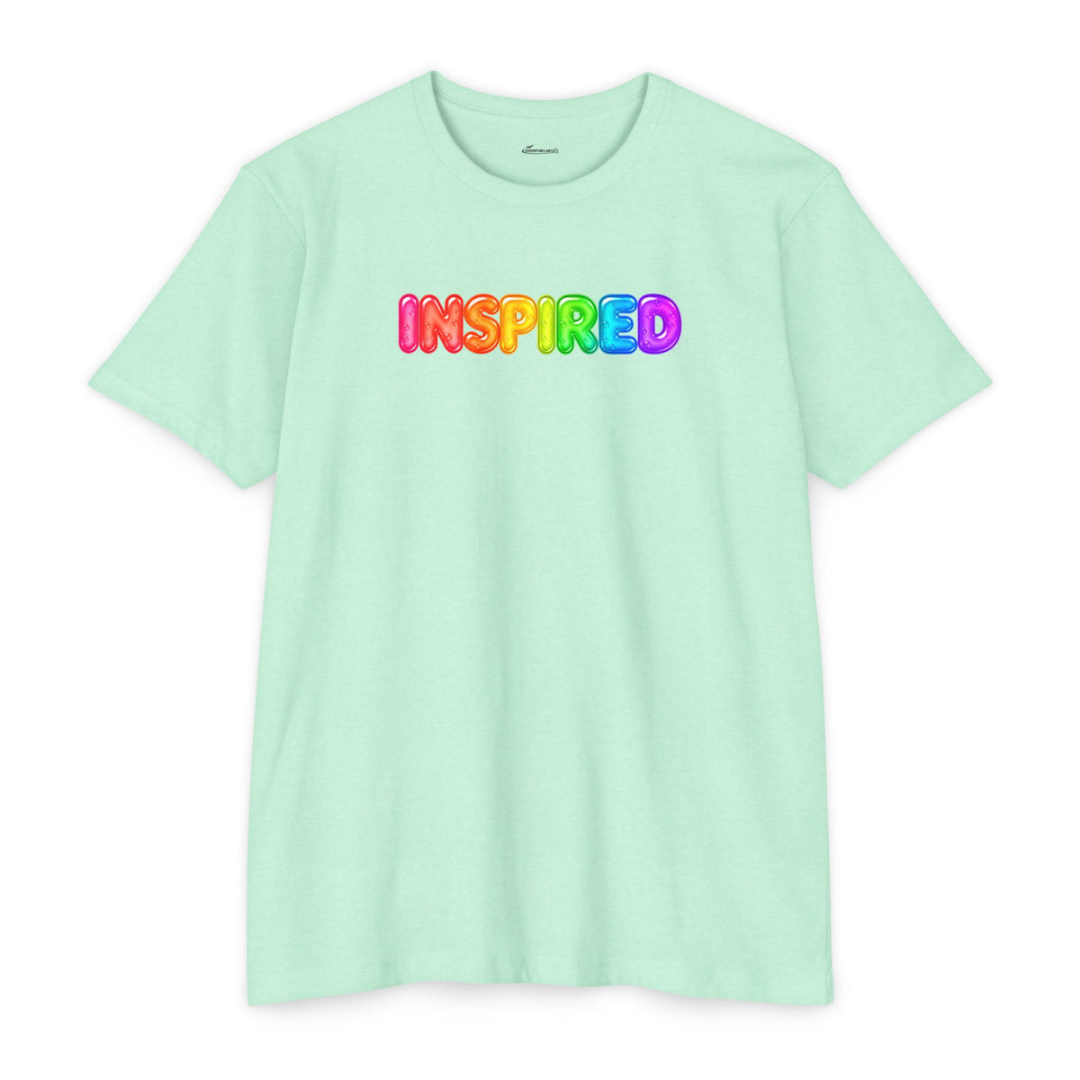Inspired - Rainbow Jelly Lettering - T-shirt
