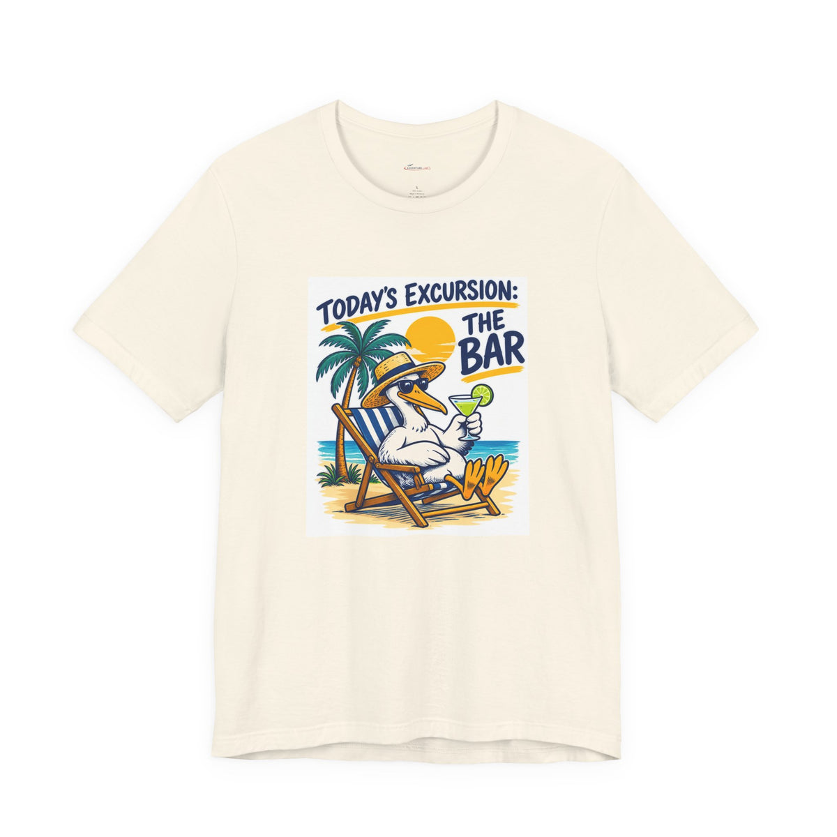 Today’s Excursion: The Bar - Lazy Traveller T-Shirt
