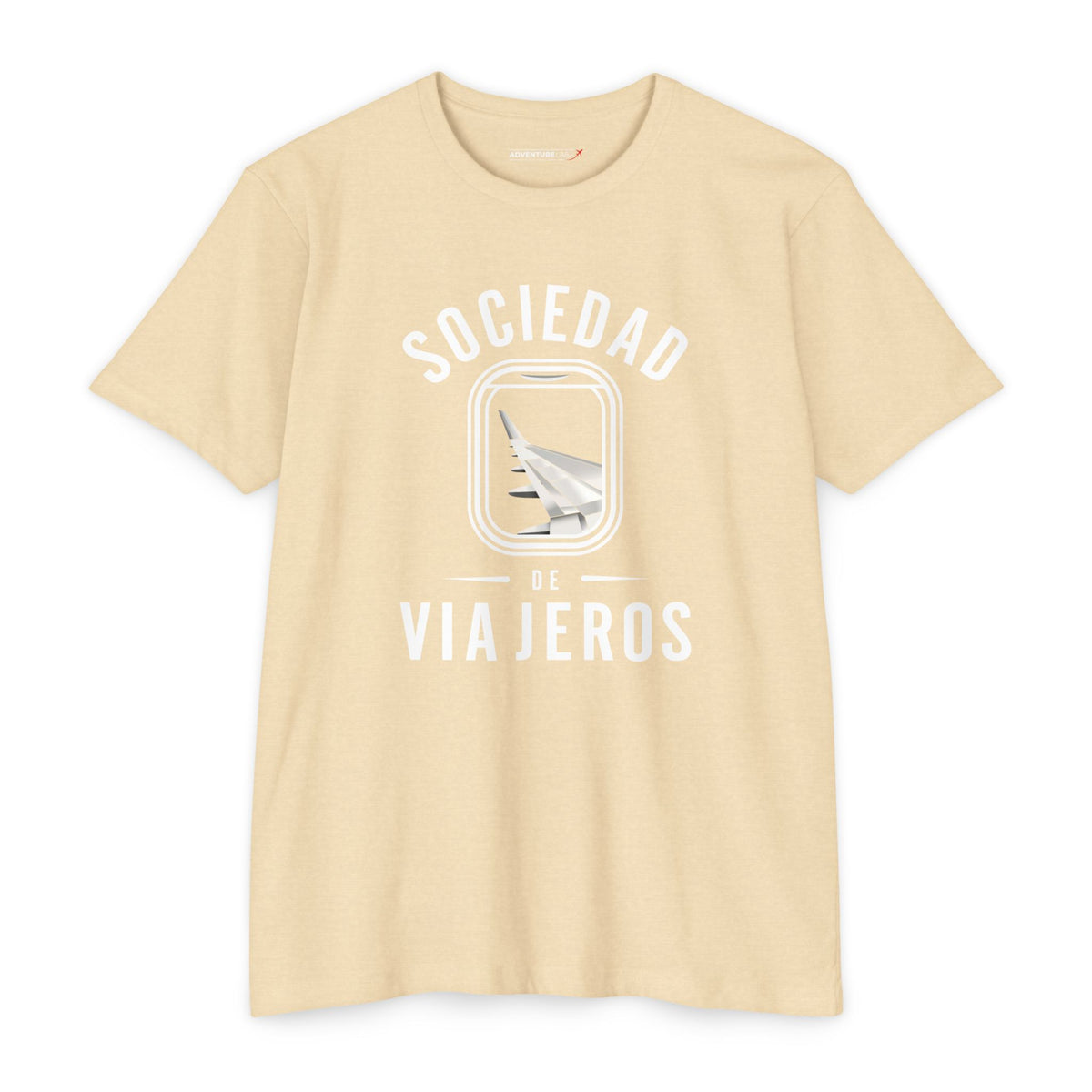 Sociedad de Viajeros / Window Seat Society T-Shirt — Retro Airplane Travel Tee