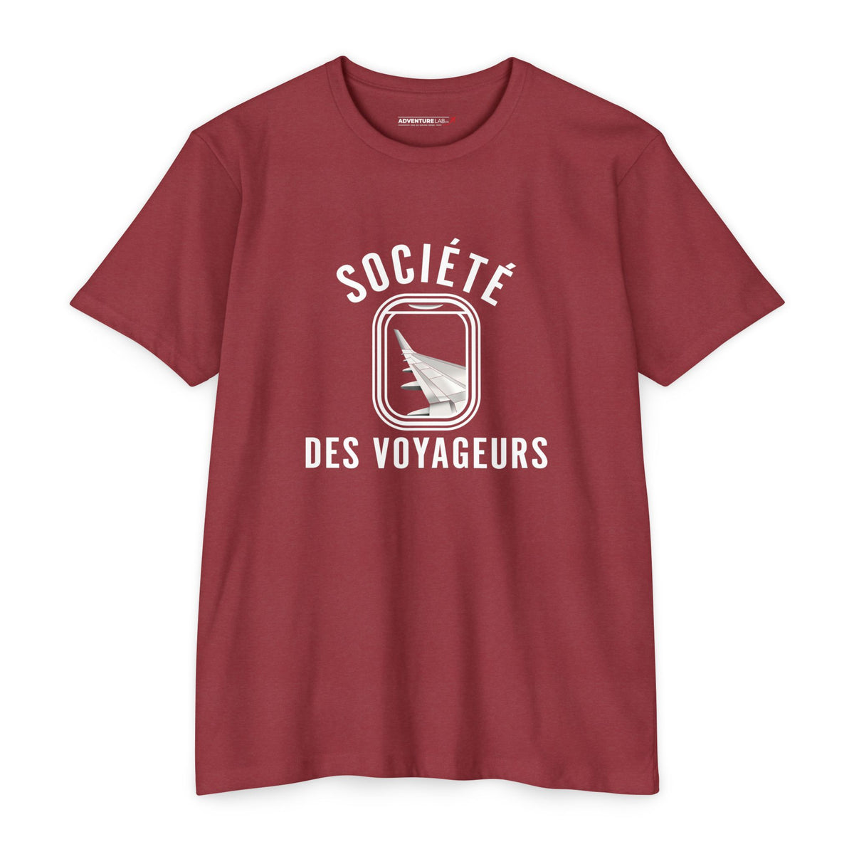 SOCIÉTÉ DES VOYAGEURS - Window Seat Society T-Shirt — Retro Airplane Travel Tee