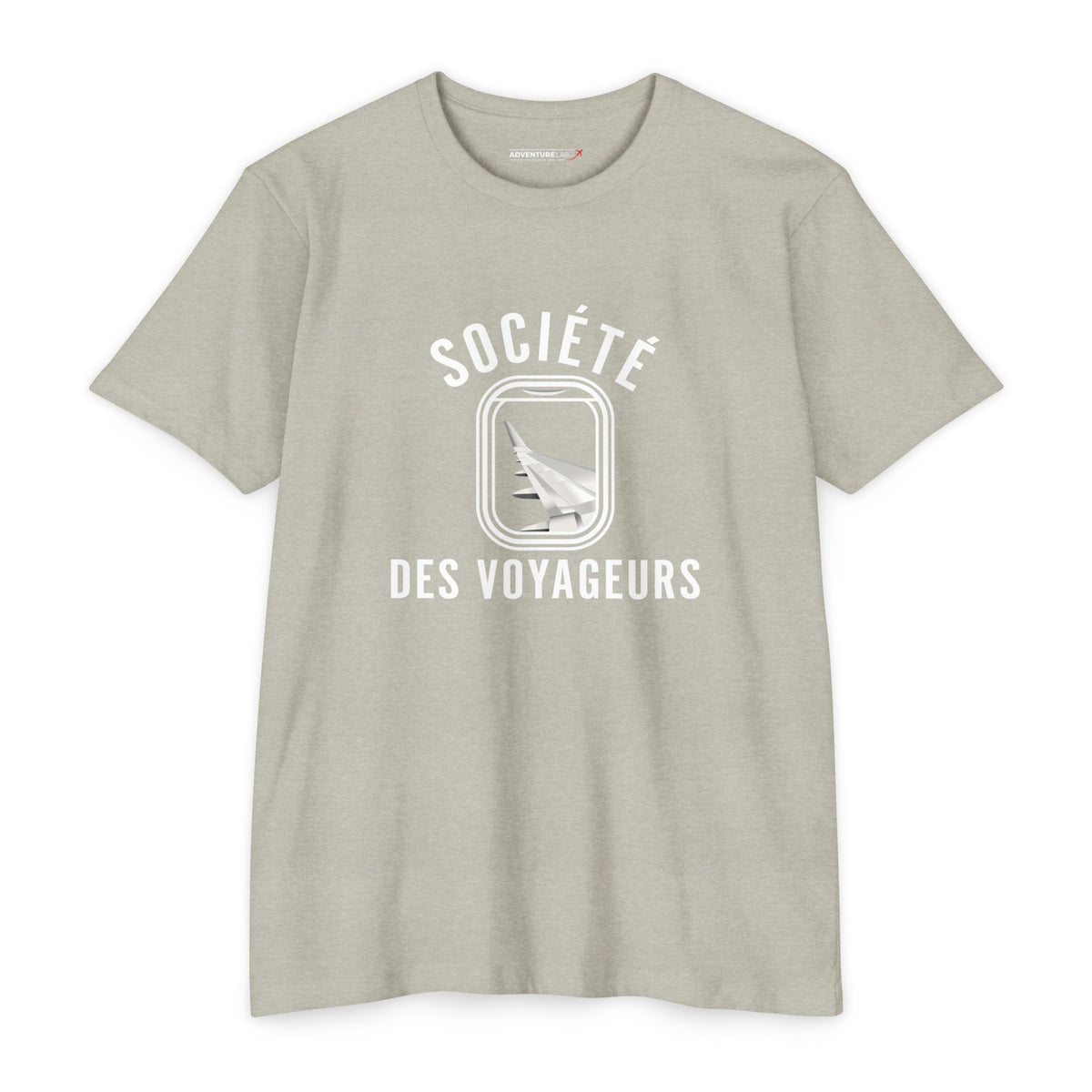 SOCIÉTÉ DES VOYAGEURS - Window Seat Society T-Shirt — Retro Airplane Travel Tee