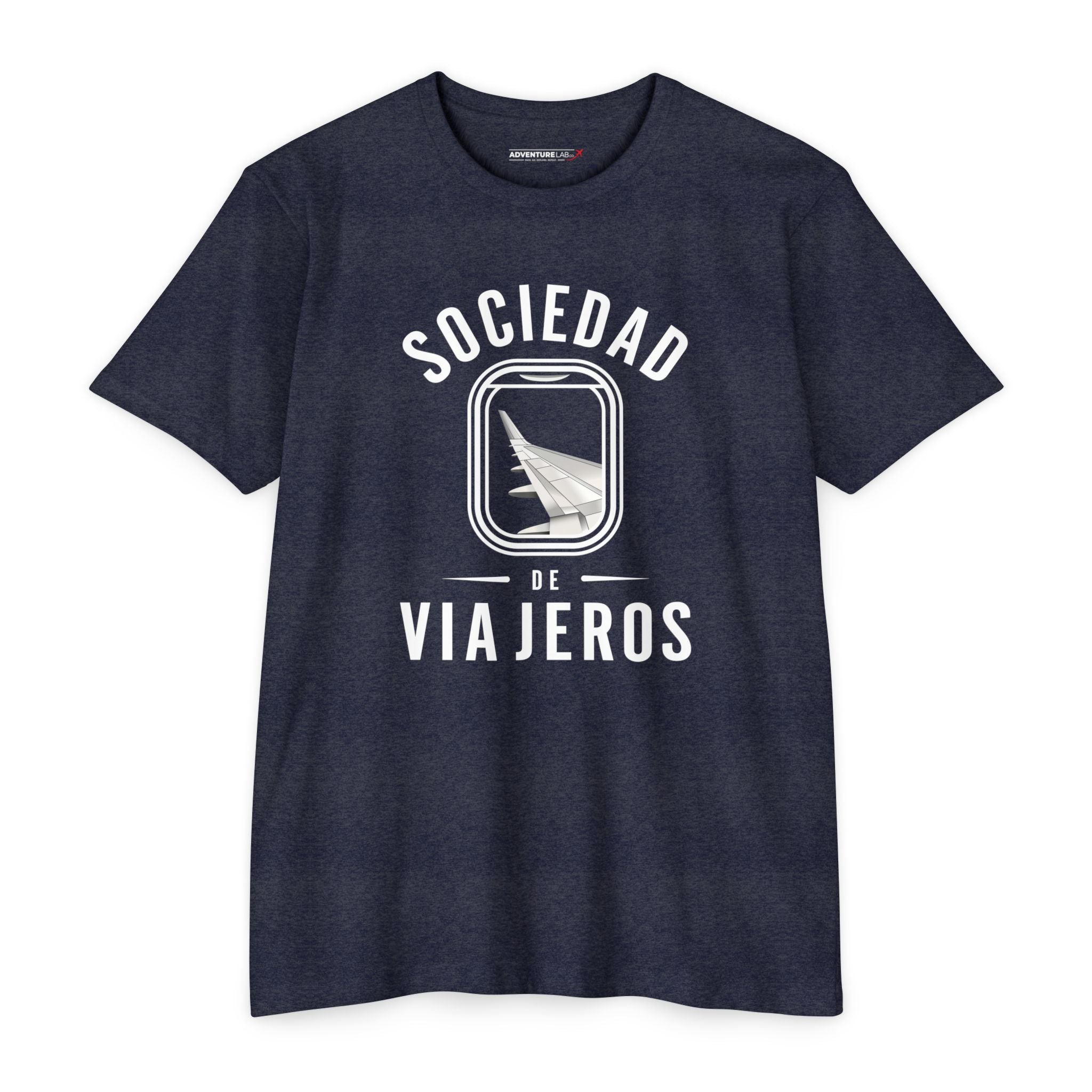 Sociedad de Viajeros / Window Seat Society T-Shirt — Retro Airplane Travel Tee