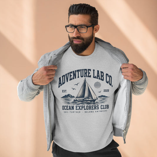 Adventure Lab - Ocean Explorers Club Crewneck Sweatshirt
