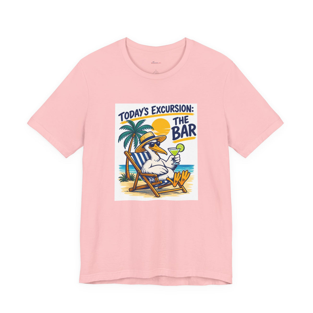 Today’s Excursion: The Bar - Lazy Traveller T-Shirt