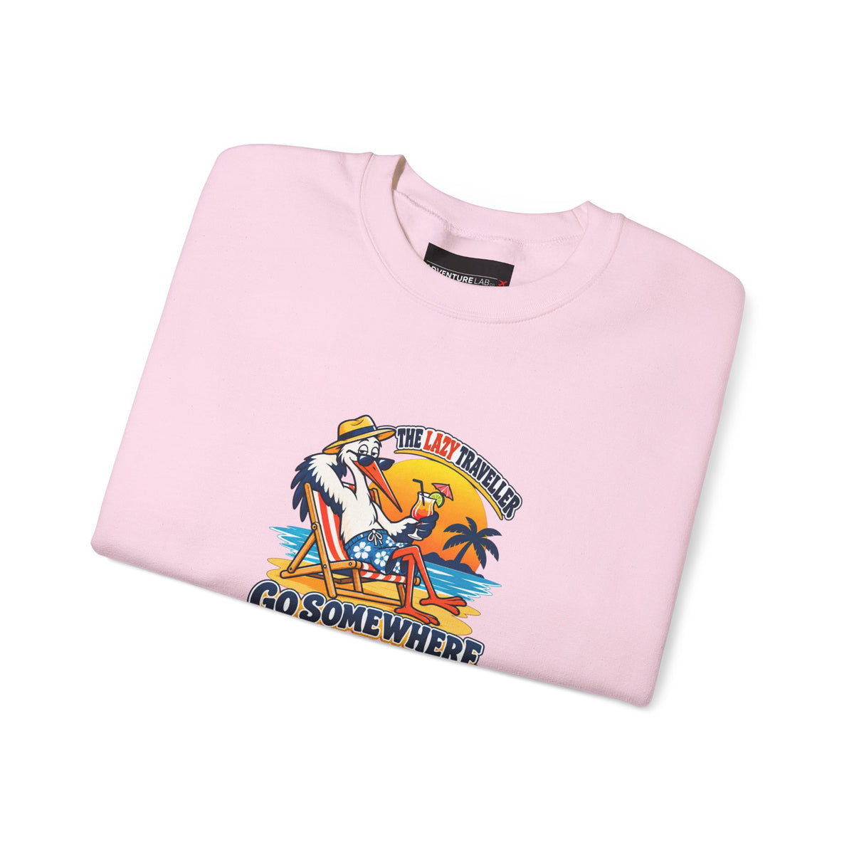 Lazy Traveller  - Unisex Heavy Blend™ Crewneck Sweatshirt