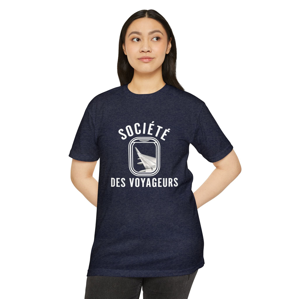 SOCIÉTÉ DES VOYAGEURS - Window Seat Society T-Shirt — Retro Airplane Travel Tee