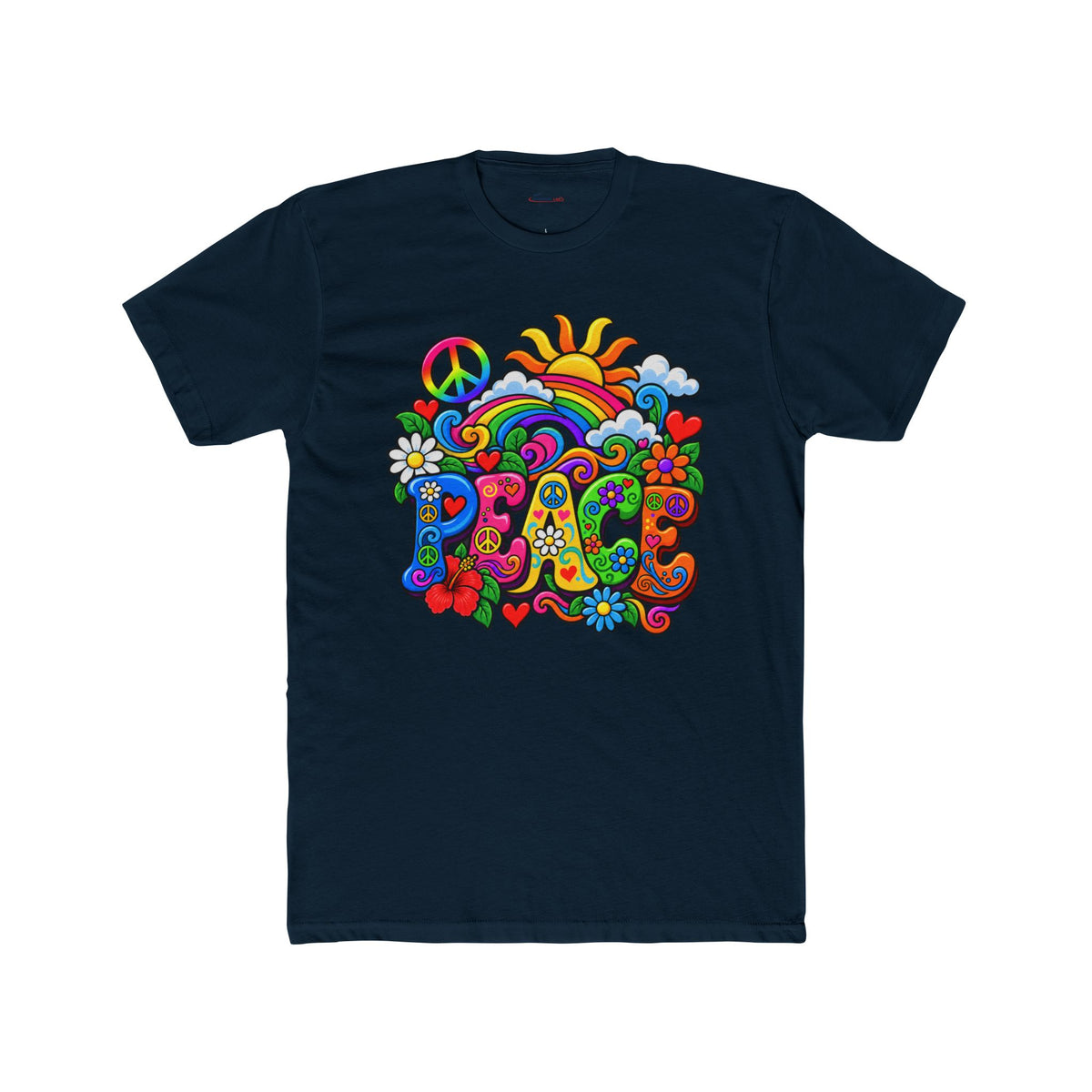Retro Peace & Sunshine Graphic T-Shirt