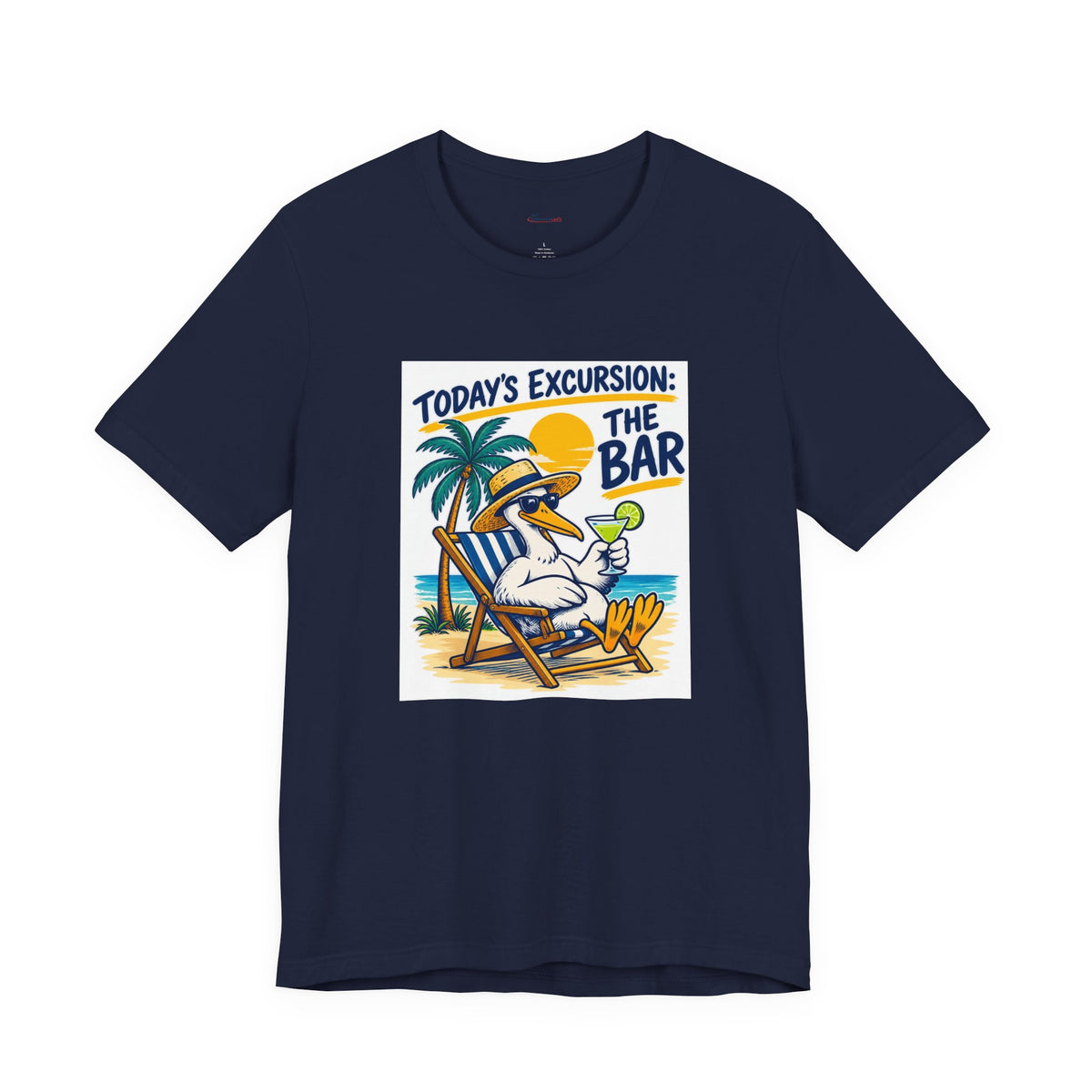 Today’s Excursion: The Bar - Lazy Traveller T-Shirt