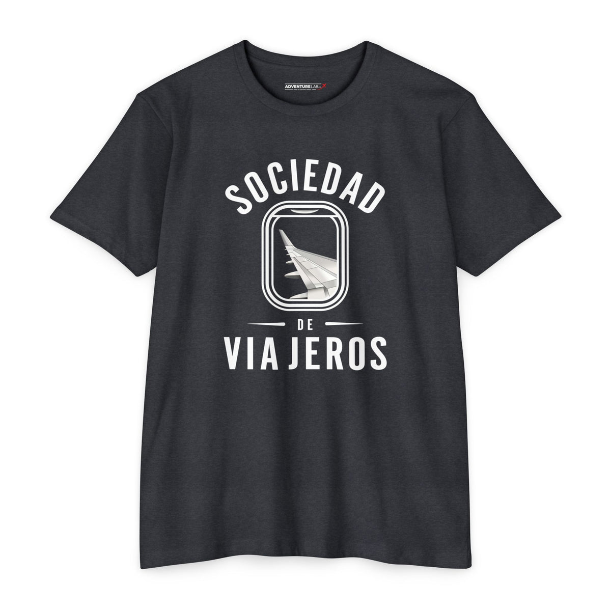 Sociedad de Viajeros / Window Seat Society T-Shirt — Retro Airplane Travel Tee