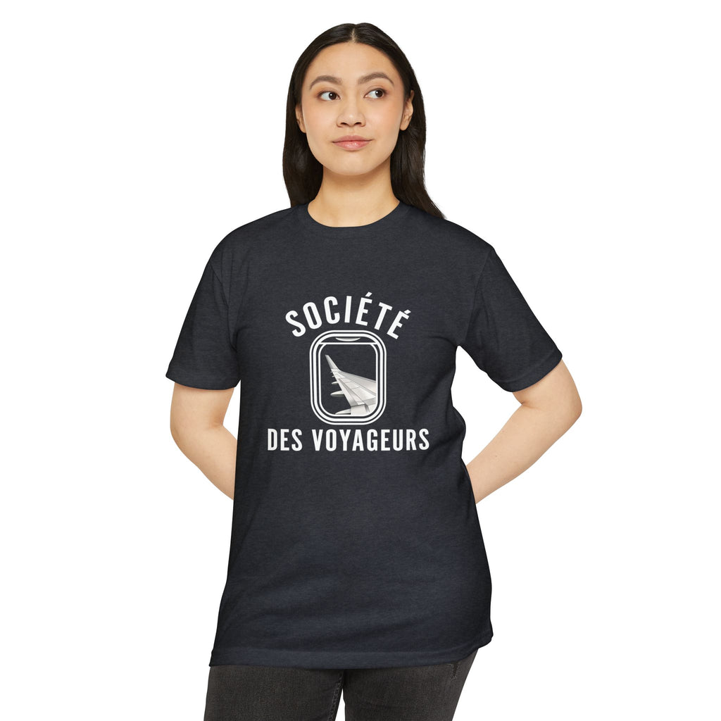 SOCIÉTÉ DES VOYAGEURS - Window Seat Society T-Shirt — Retro Airplane Travel Tee