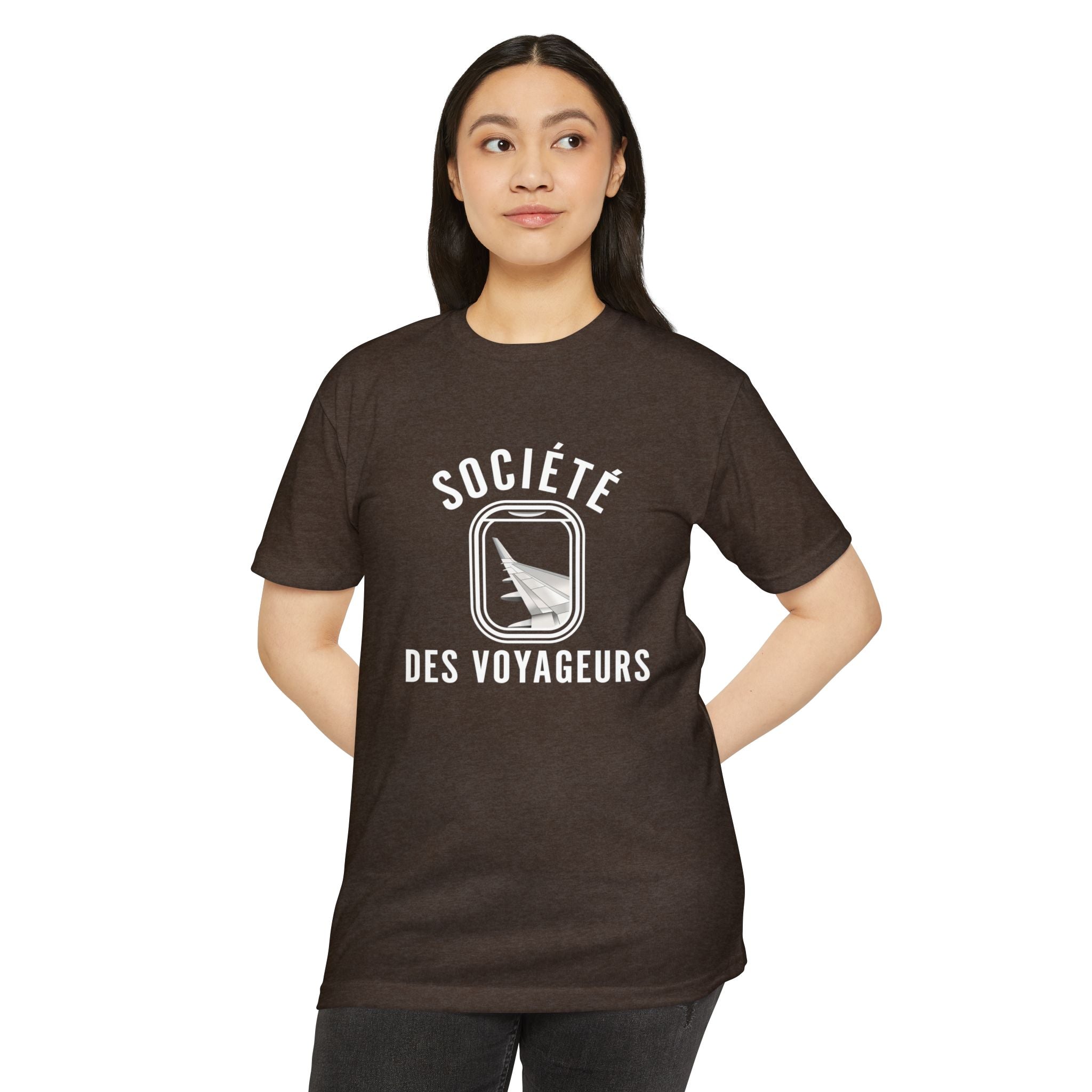 SOCIÉTÉ DES VOYAGEURS - Window Seat Society T-Shirt — Retro Airplane Travel Tee