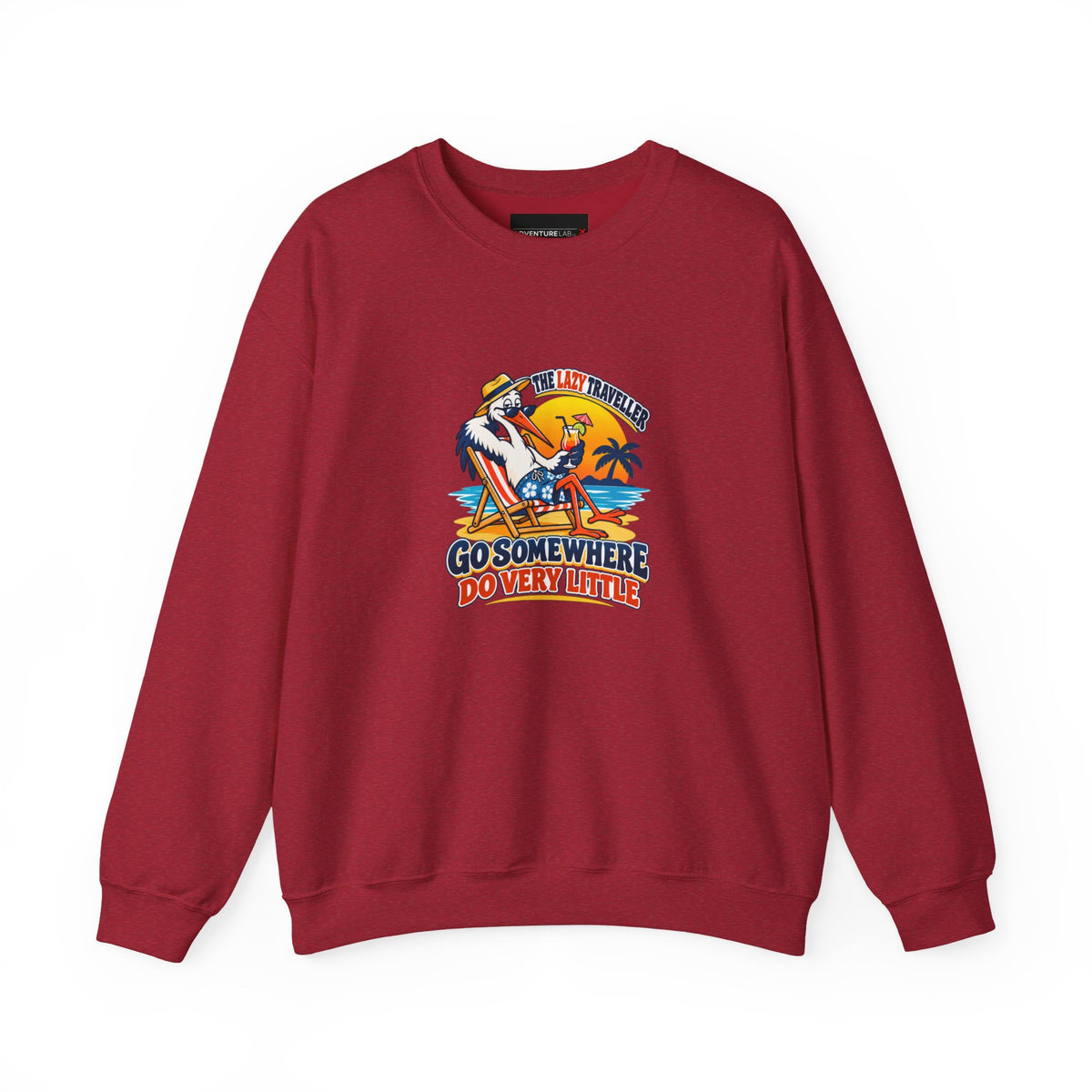 Lazy Traveller  - Unisex Heavy Blend™ Crewneck Sweatshirt