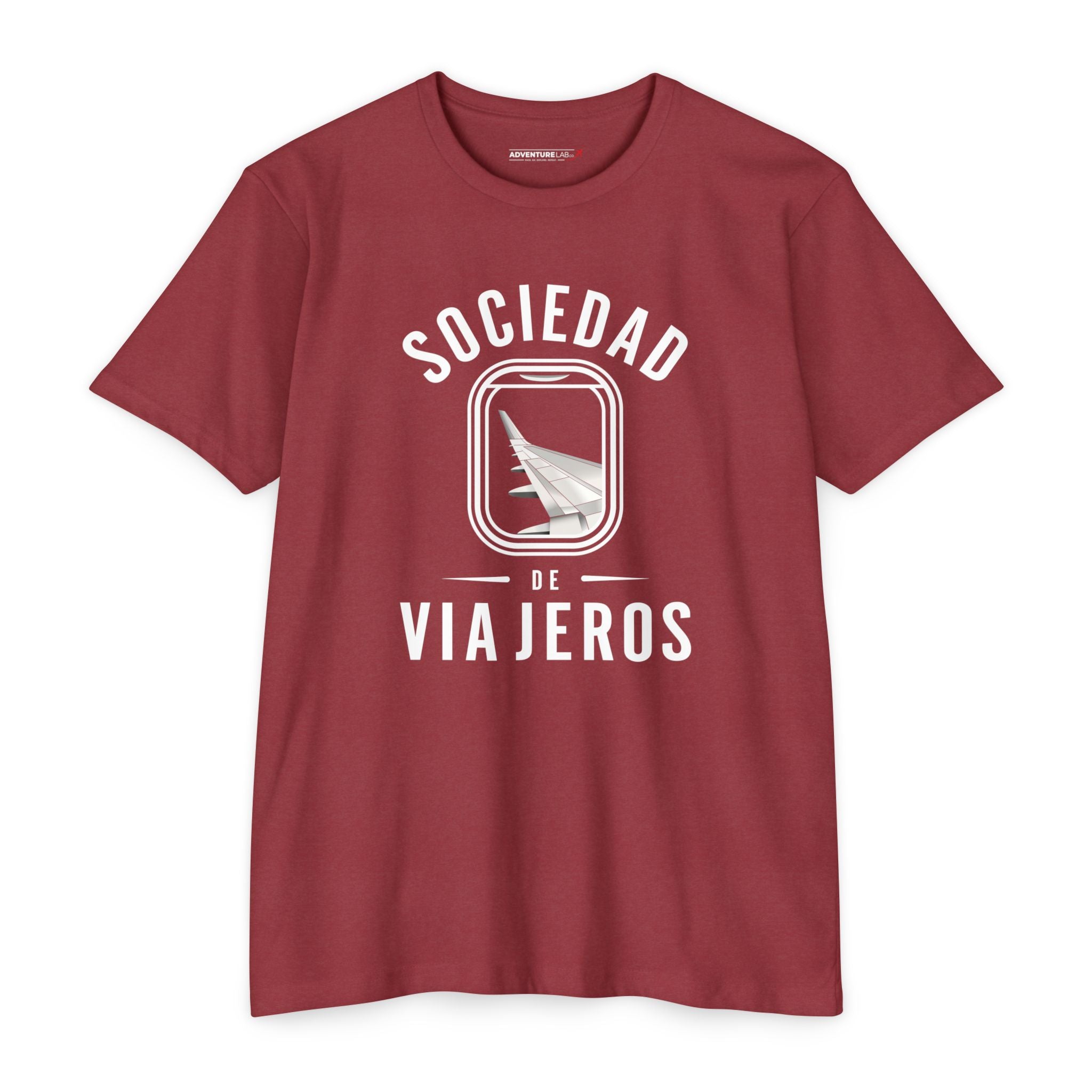 Sociedad de Viajeros / Window Seat Society T-Shirt — Retro Airplane Travel Tee