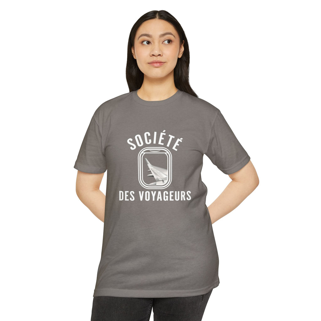 SOCIÉTÉ DES VOYAGEURS - Window Seat Society T-Shirt — Retro Airplane Travel Tee