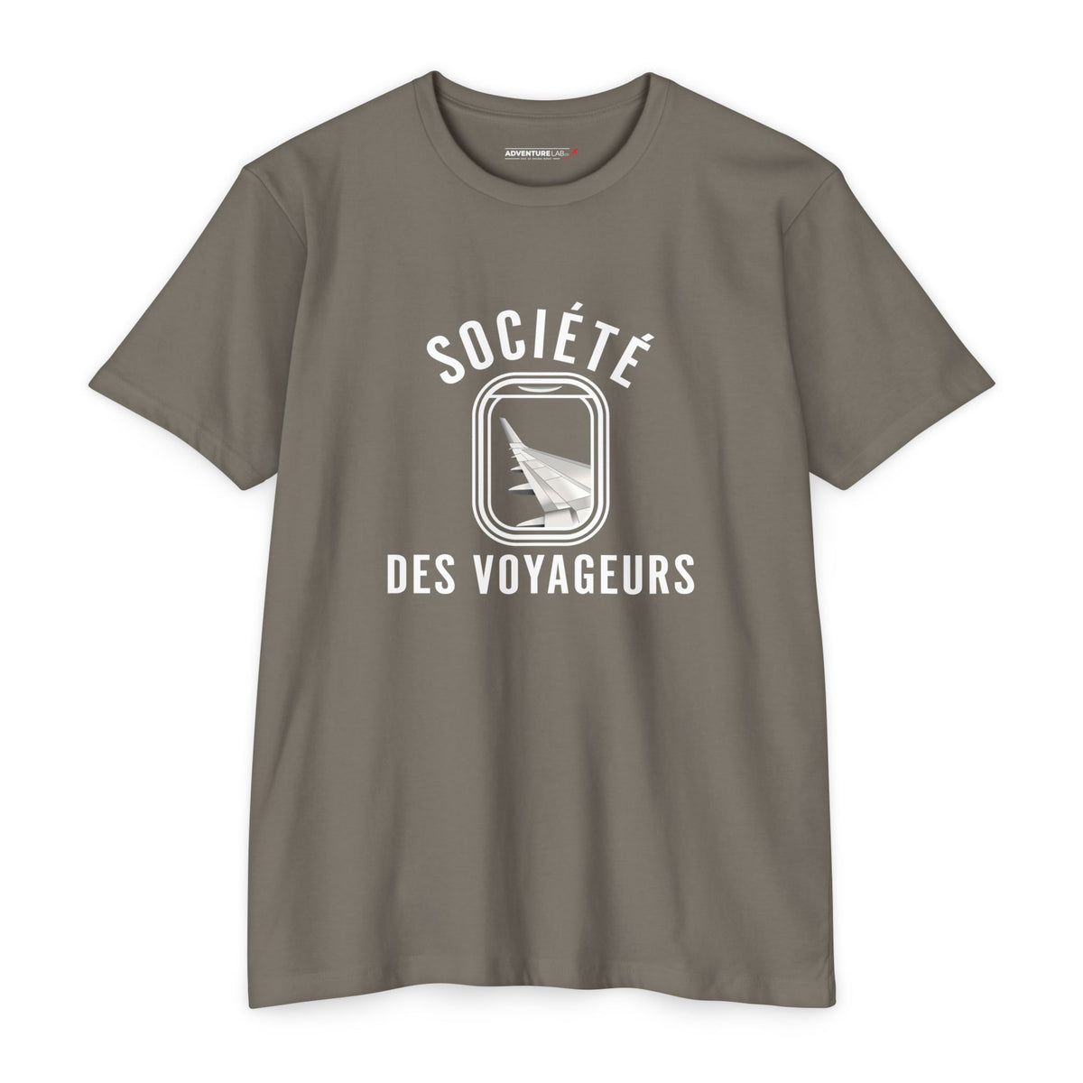 SOCIÉTÉ DES VOYAGEURS - Window Seat Society T-Shirt — Retro Airplane Travel Tee