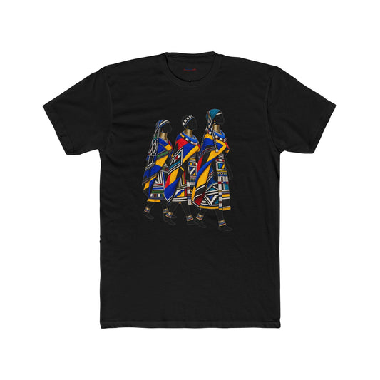 Ndebele Women in Motion – African Art T-Shirt
