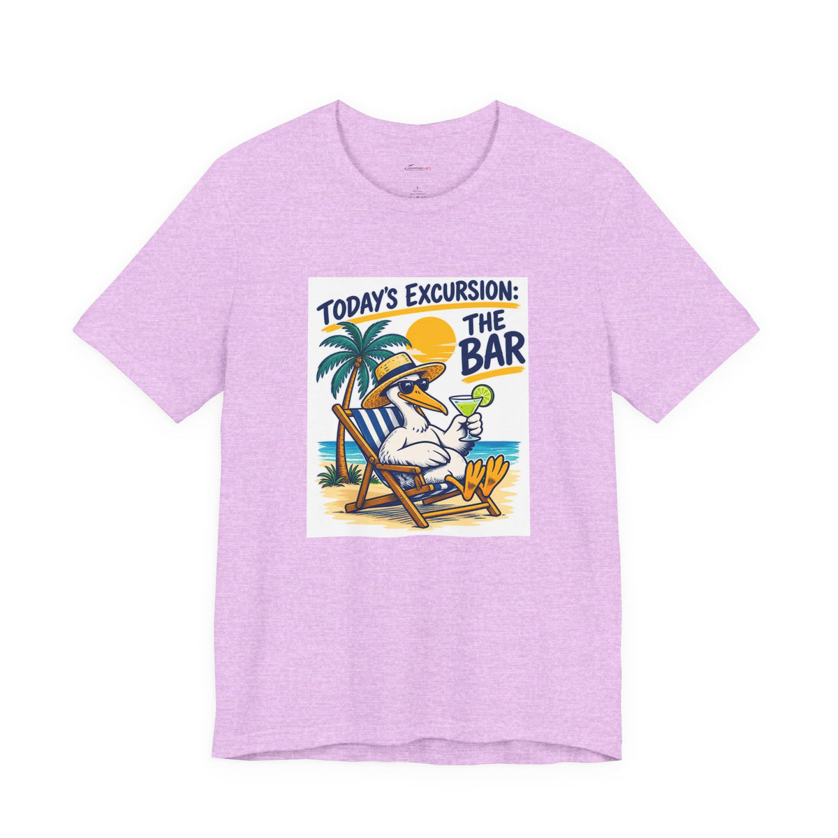 Today’s Excursion: The Bar - Lazy Traveller T-Shirt