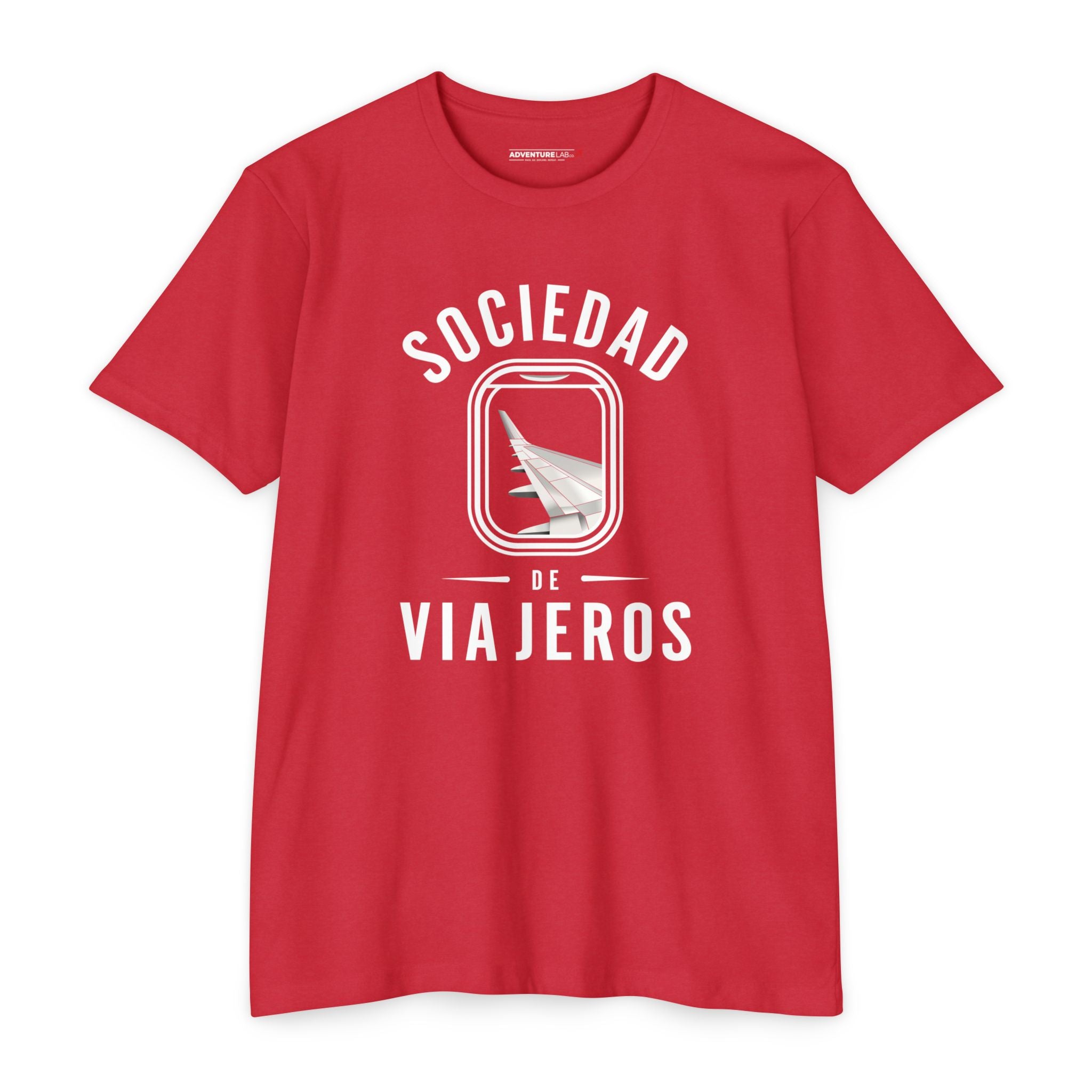 Sociedad de Viajeros / Window Seat Society T-Shirt — Retro Airplane Travel Tee