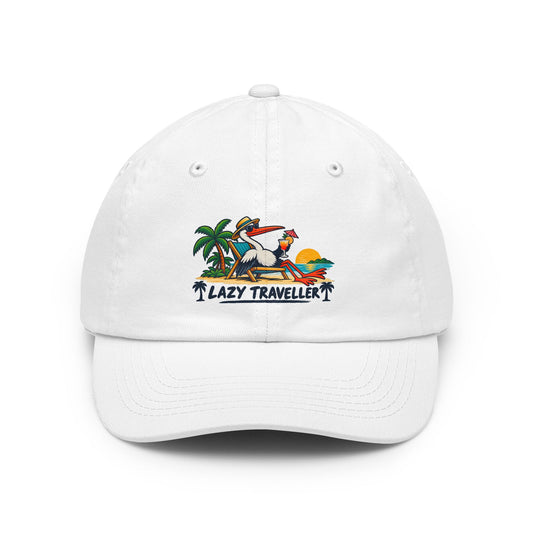 Lazy Traveller Tropical Cap - Relaxed Stork
