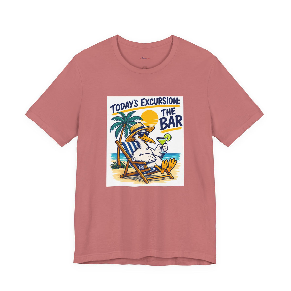 Today’s Excursion: The Bar - Lazy Traveller T-Shirt