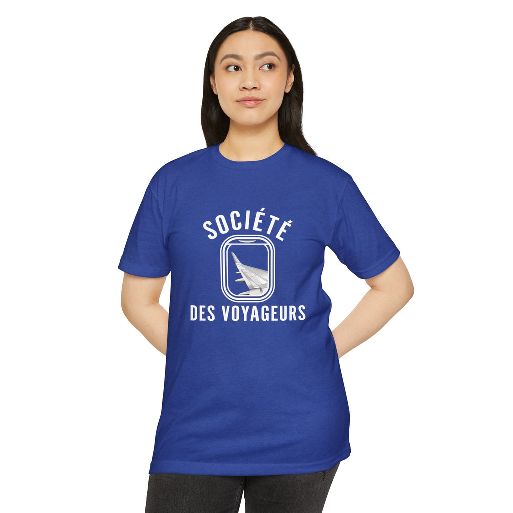SOCIÉTÉ DES VOYAGEURS - Window Seat Society T-Shirt — Retro Airplane Travel Tee