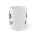 Vintage Biplane AdventureLab logo Mug | Travel Aviation Coffee Cup