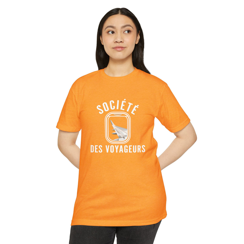 SOCIÉTÉ DES VOYAGEURS - Window Seat Society T-Shirt — Retro Airplane Travel Tee