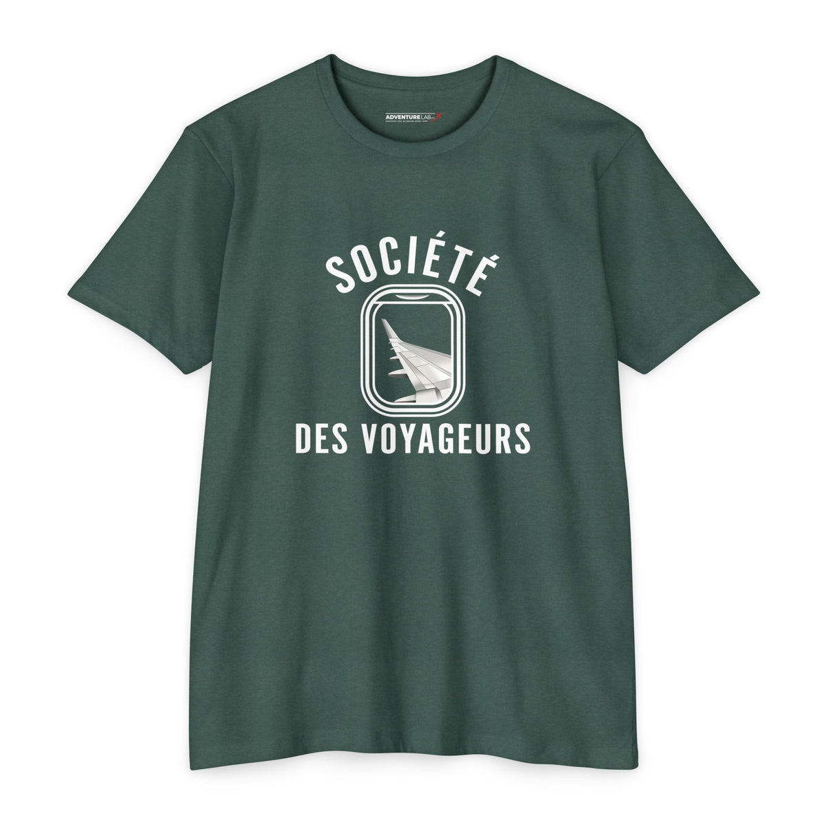 SOCIÉTÉ DES VOYAGEURS - Window Seat Society T-Shirt — Retro Airplane Travel Tee