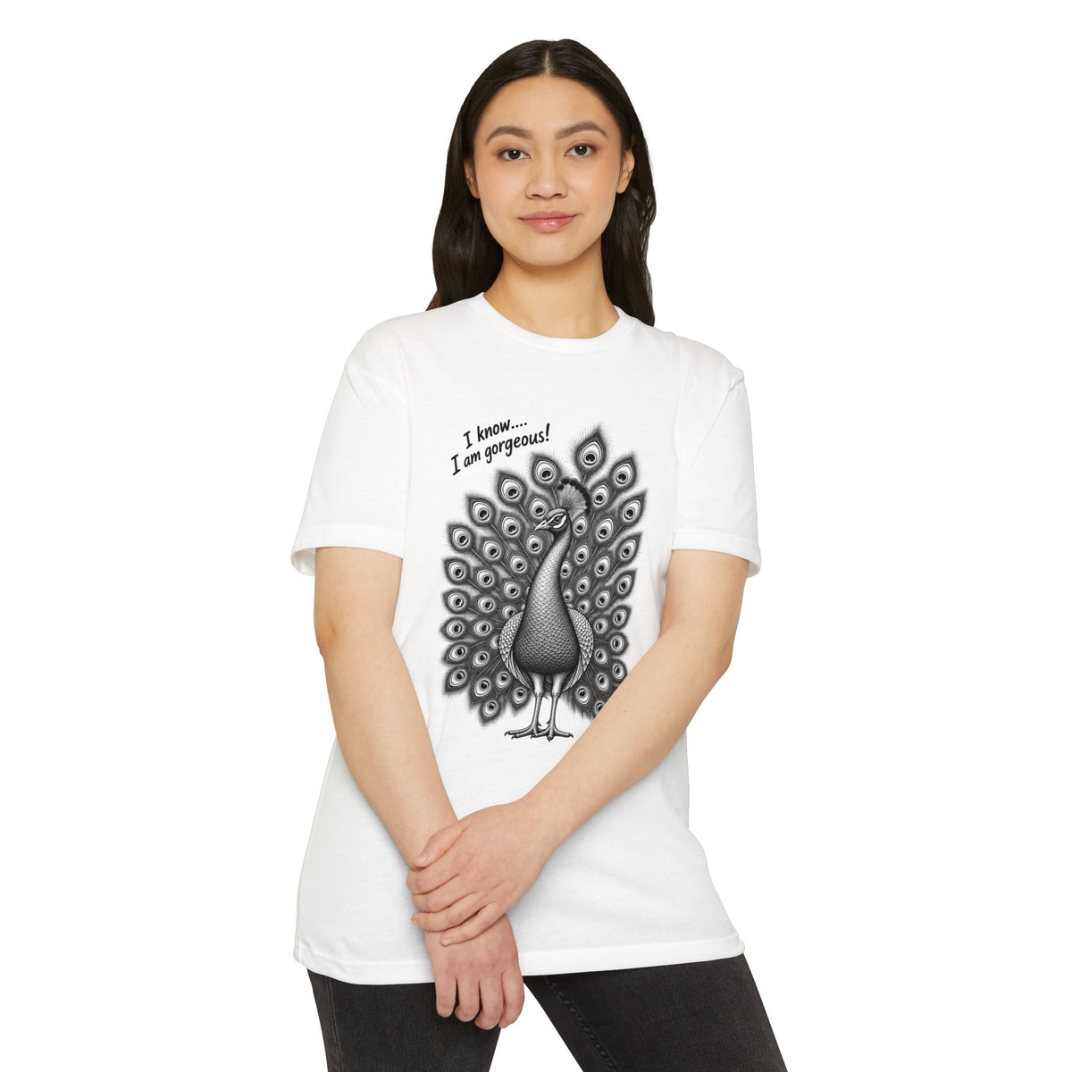 Peacock T-Shirt — Cheeky Series