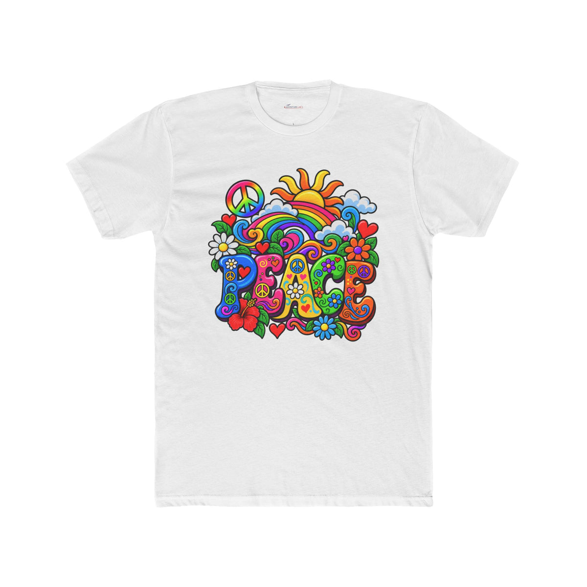Retro Peace & Sunshine Graphic T-Shirt