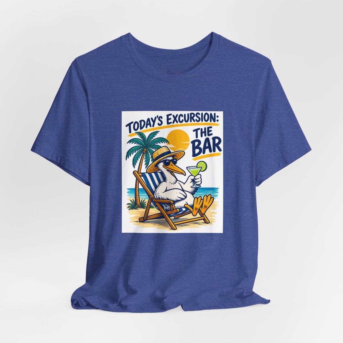 Today’s Excursion: The Bar - Lazy Traveller T-Shirt