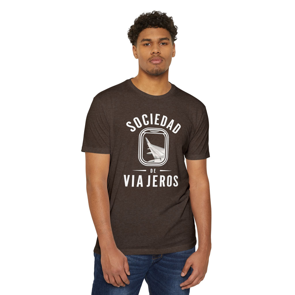 Sociedad de Viajeros / Window Seat Society T-Shirt — Retro Airplane Travel Tee
