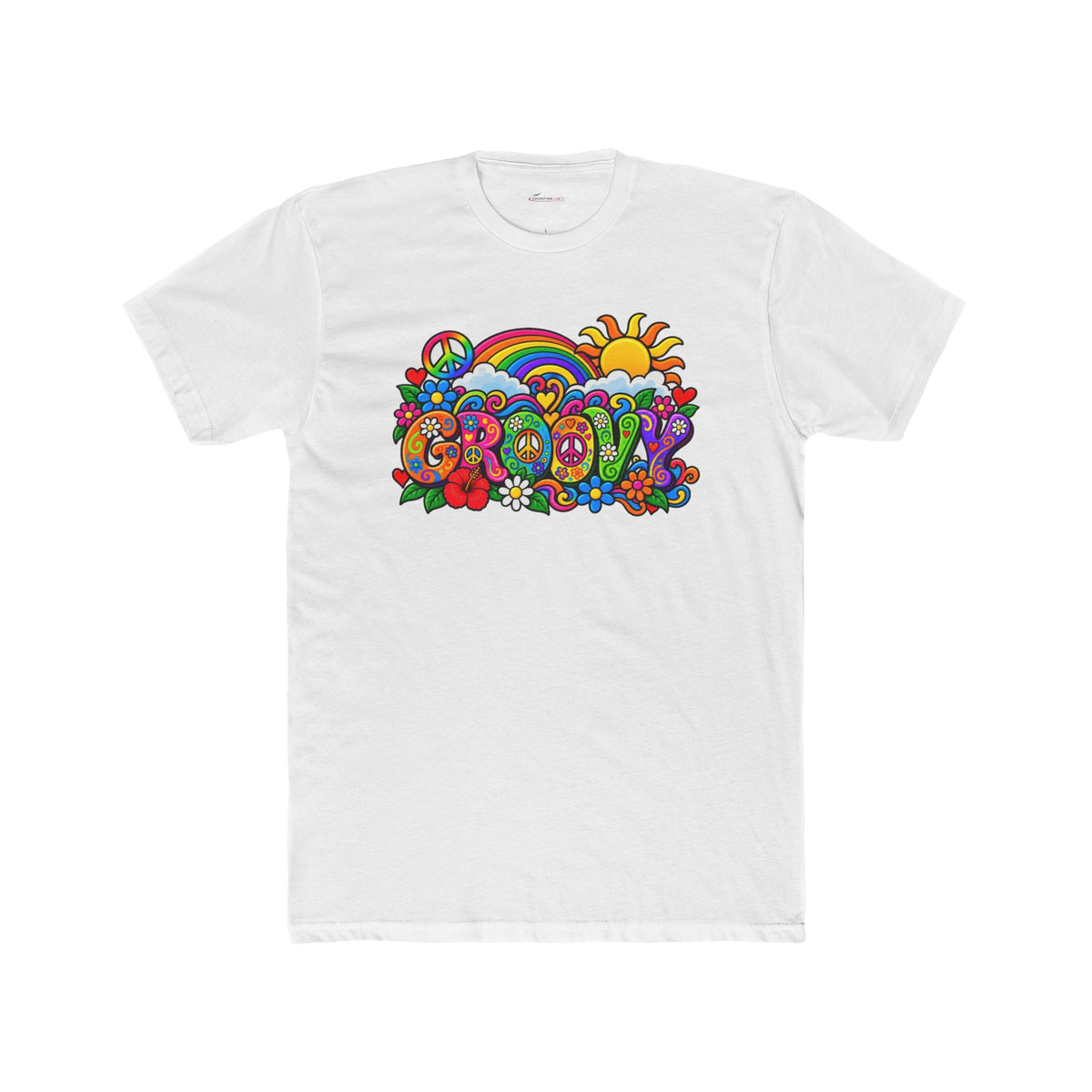 Groovy Days Retro Graphic T-Shirt - no plane