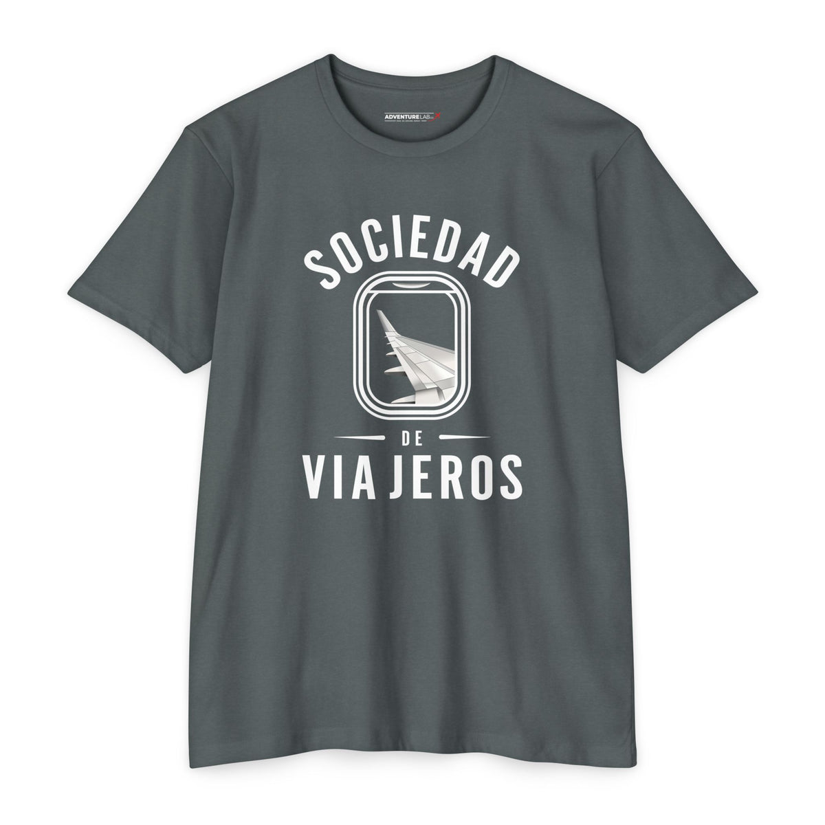 Sociedad de Viajeros / Window Seat Society T-Shirt — Retro Airplane Travel Tee