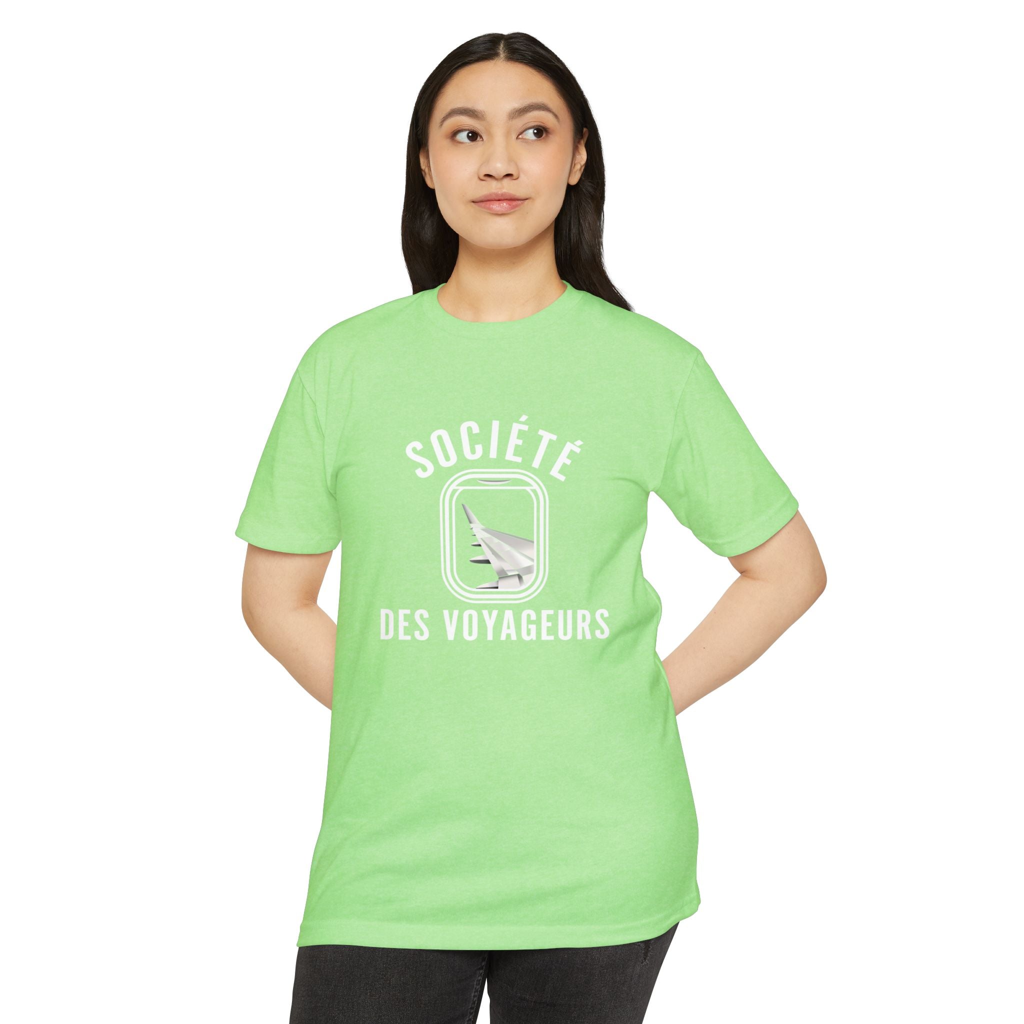 SOCIÉTÉ DES VOYAGEURS - Window Seat Society T-Shirt — Retro Airplane Travel Tee