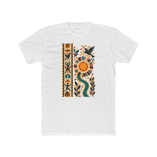Under the African Sun – Folk Art T-Shirt