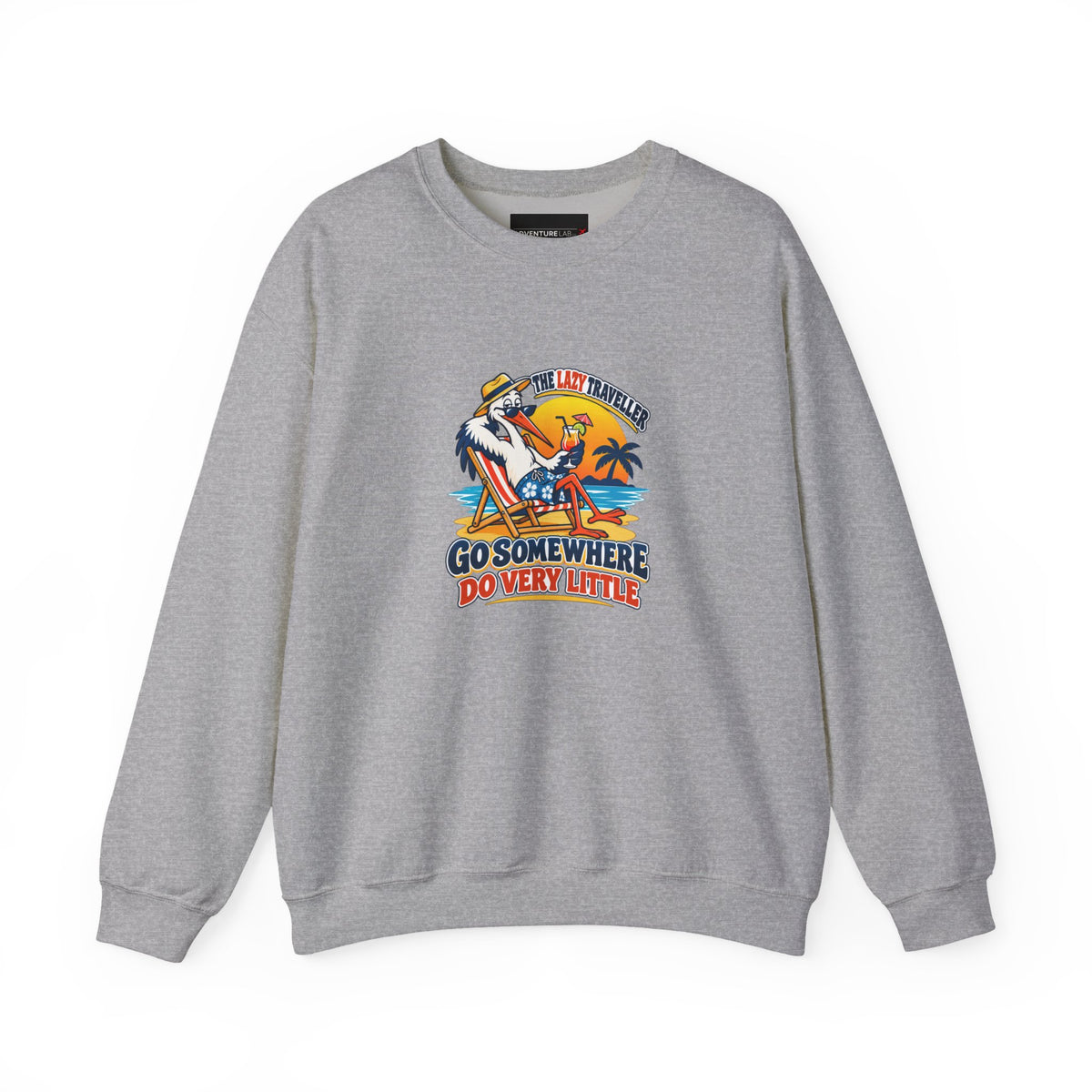 Lazy Traveller  - Unisex Heavy Blend™ Crewneck Sweatshirt