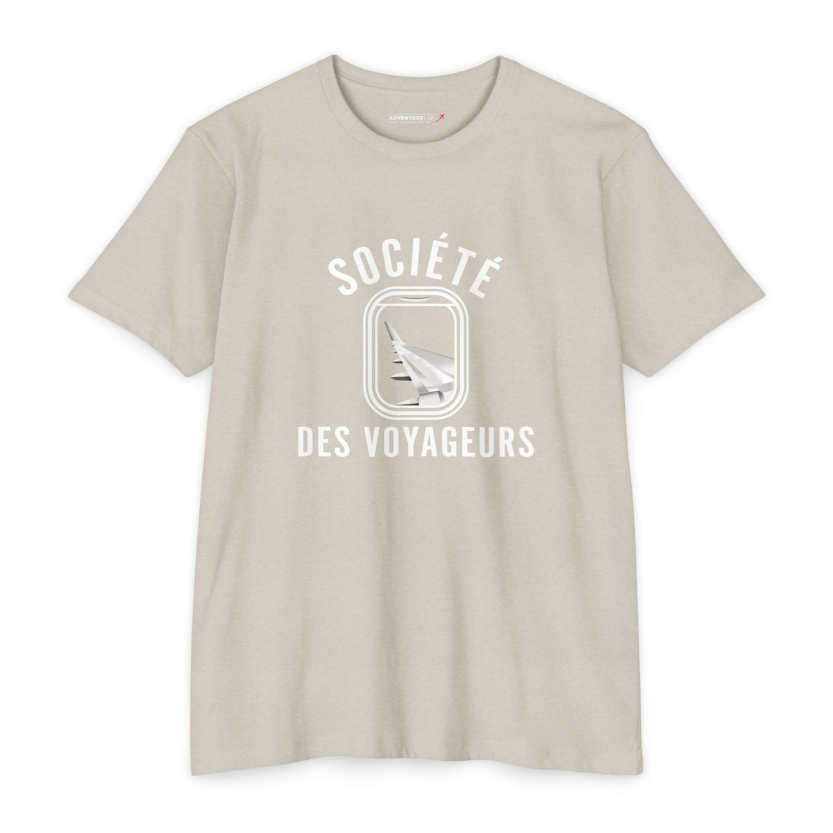 SOCIÉTÉ DES VOYAGEURS - Window Seat Society T-Shirt — Retro Airplane Travel Tee