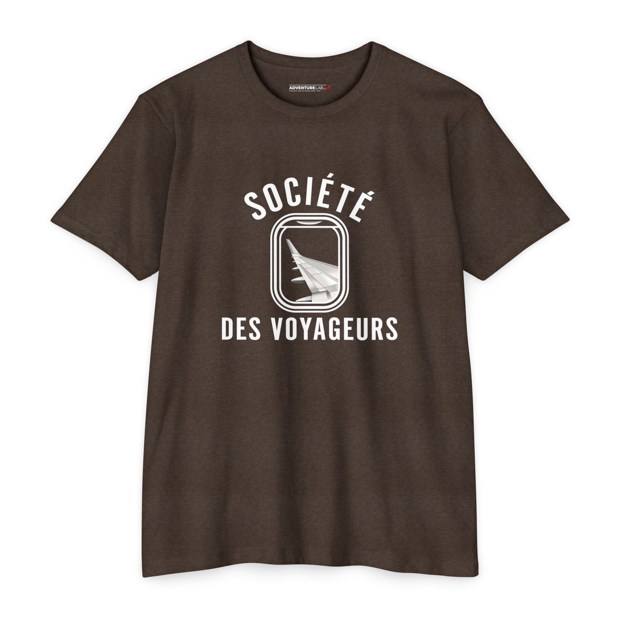 SOCIÉTÉ DES VOYAGEURS - Window Seat Society T-Shirt — Retro Airplane Travel Tee