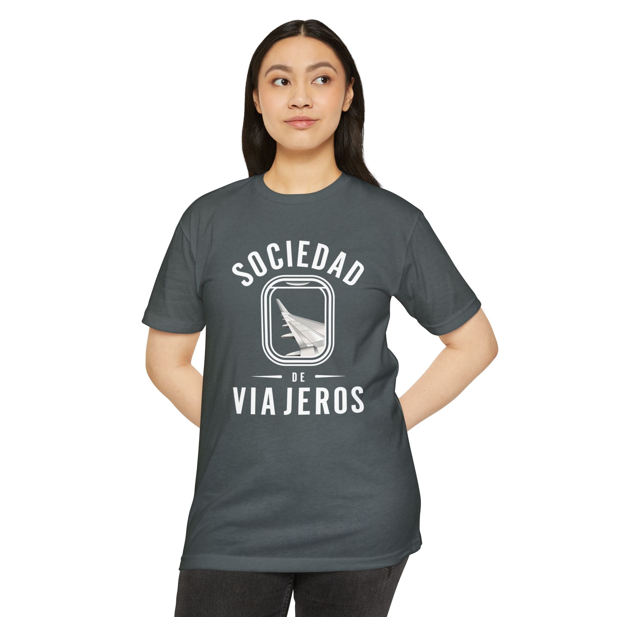 Sociedad de Viajeros / Window Seat Society T-Shirt — Retro Airplane Travel Tee