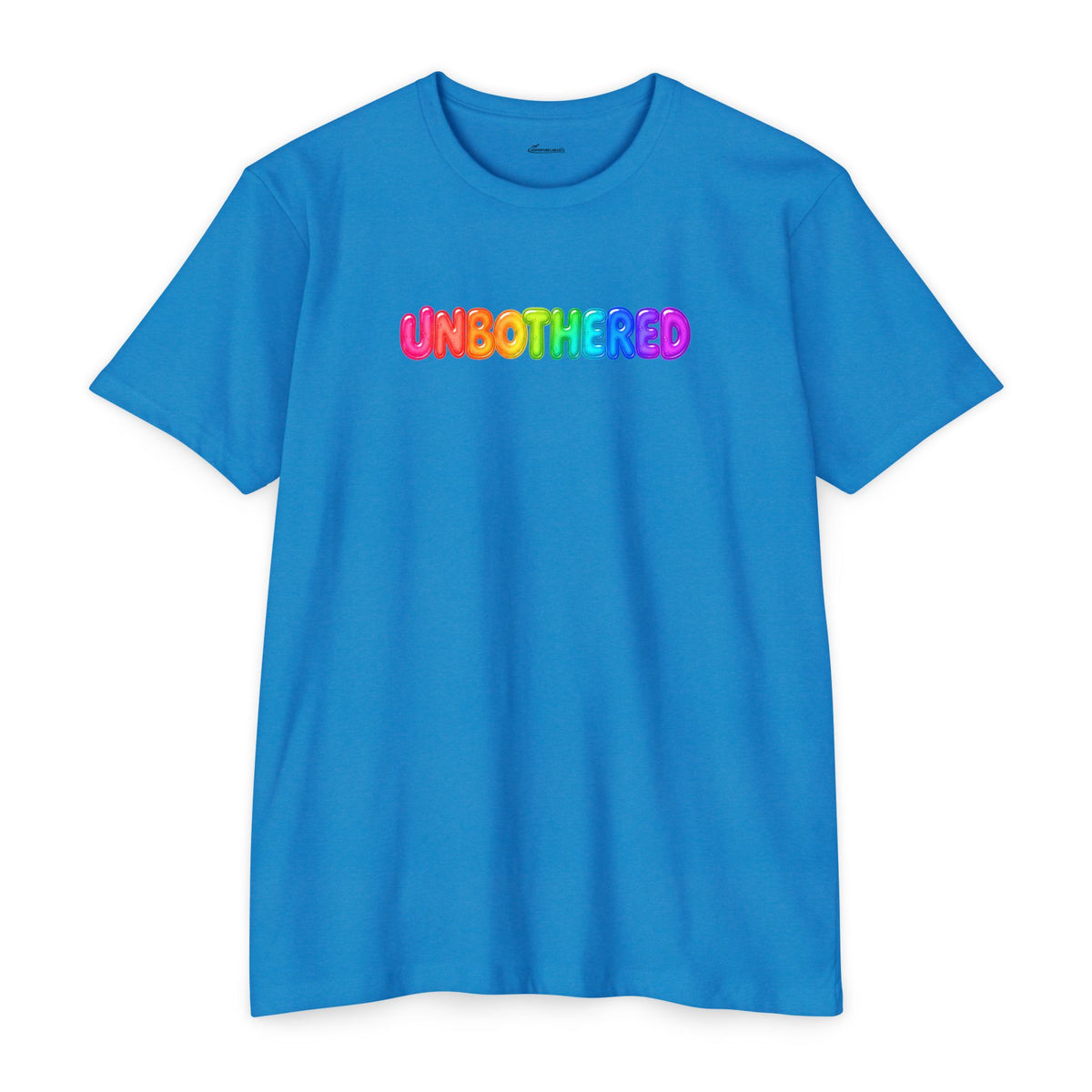Unbothered - Rainbow Jelly Lettering T-shirt