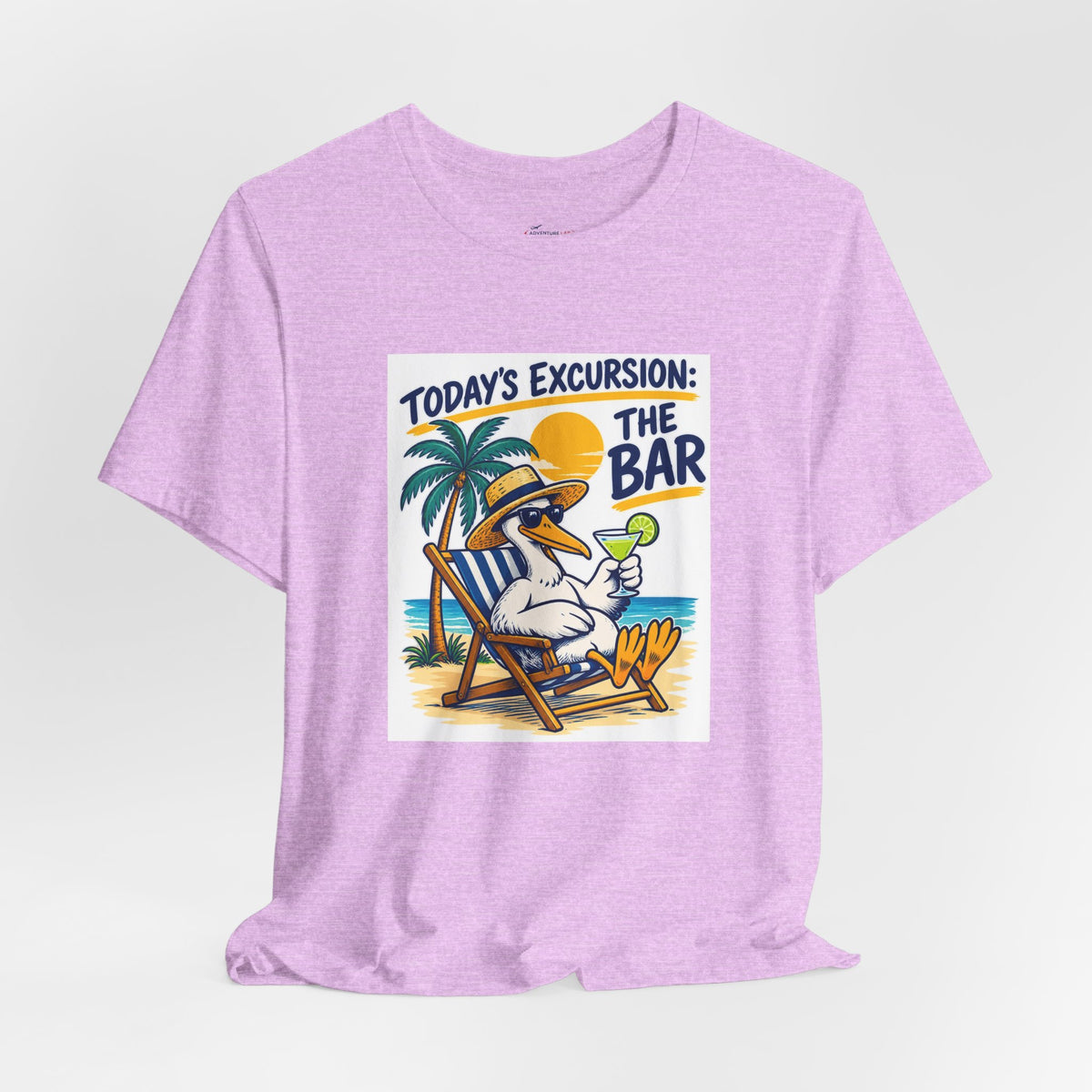 Today’s Excursion: The Bar - Lazy Traveller T-Shirt